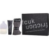 EDT SPRAY 3.4 OZ & MASSAGE CREAM 3.4 OZ & FCUK UNDERWEAR