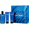 COOL WATER by Davidoff-EDT SPRAY 4.2 OZ & AFTERSHAVE BALM 2.5 OZ & SHOWER GEL 2.5 OZ