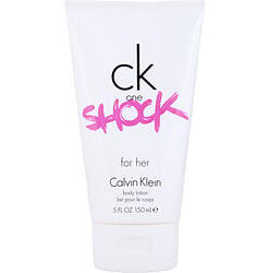 CK ONE SHOCK by Calvin Klein-BODY LOTION 5 OZ