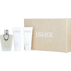 USHER by Usher-EAU DE PARFUM SPRAY 3.4 OZ & BODY LOTION 3.4 OZ & BODY WASH 3.4 OZ