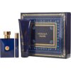 VERSACE DYLAN BLUE by Gianni Versace-EDT SPRAY 3.4 OZ & SHOWER GEL 5 OZ & EDT SPRAY 0.33 OZ MINI