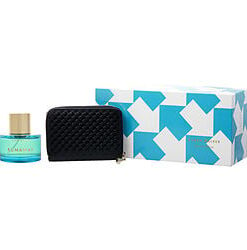 KAREN WALKER RUNAWAY AZURE by Karen Walker-EAU DE PARFUM SPRAY 2 OZ & WALLET