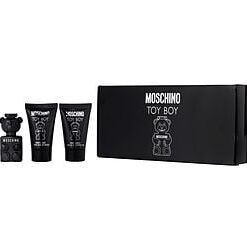 MOSCHINO TOY BOY by Moschino-EAU DE PARFUM 0.17 OZ & AFTERSHAVE BALM 0.8 OZ & BATH AND SHOWER GEL 0.8 OZ