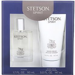 STETSON SPIRIT by Stetson-COLOGNE SPRAY 1.7 OZ & SHAVING CREAM 5 OZ